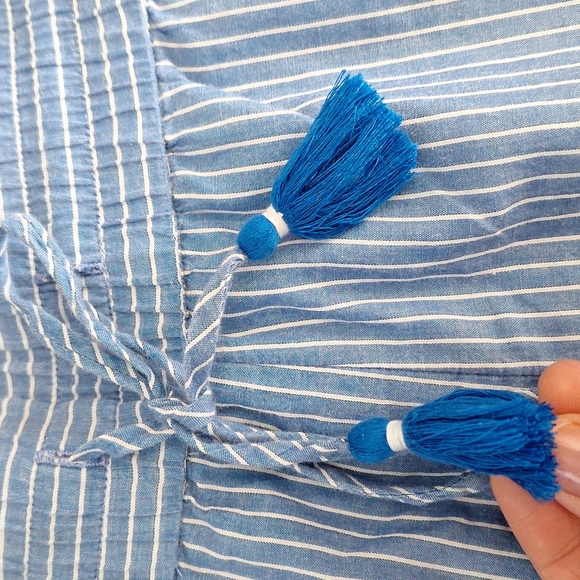 Vineyard Vines blue striped embroidered shorts, small - Picture 10 of 10